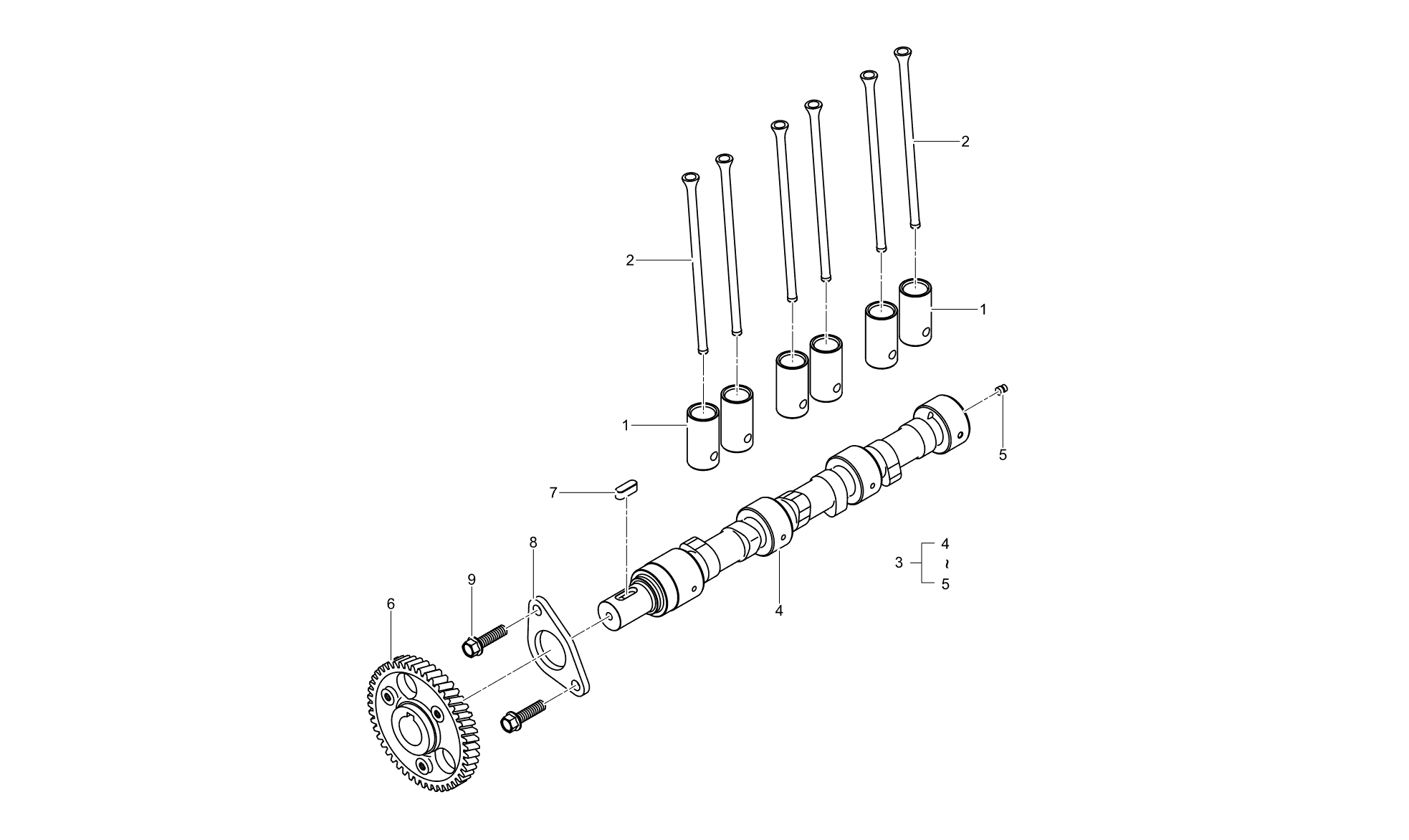 Kioti 3A165LW-SV2 Parts Diagrams