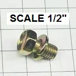 BOLT, WASHER Part #01123-50814
