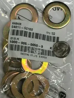 WASHER,PLAIN Part #04011-50160