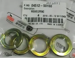 WASHER, SPRING Part #04512-50160