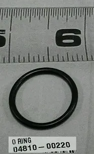 O RING        d Part #04810-00220