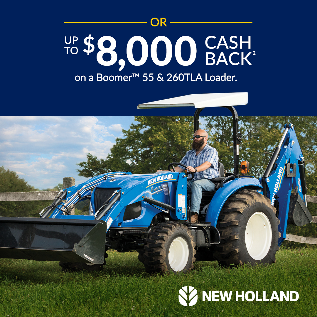 New Holland compact tractor promotion
