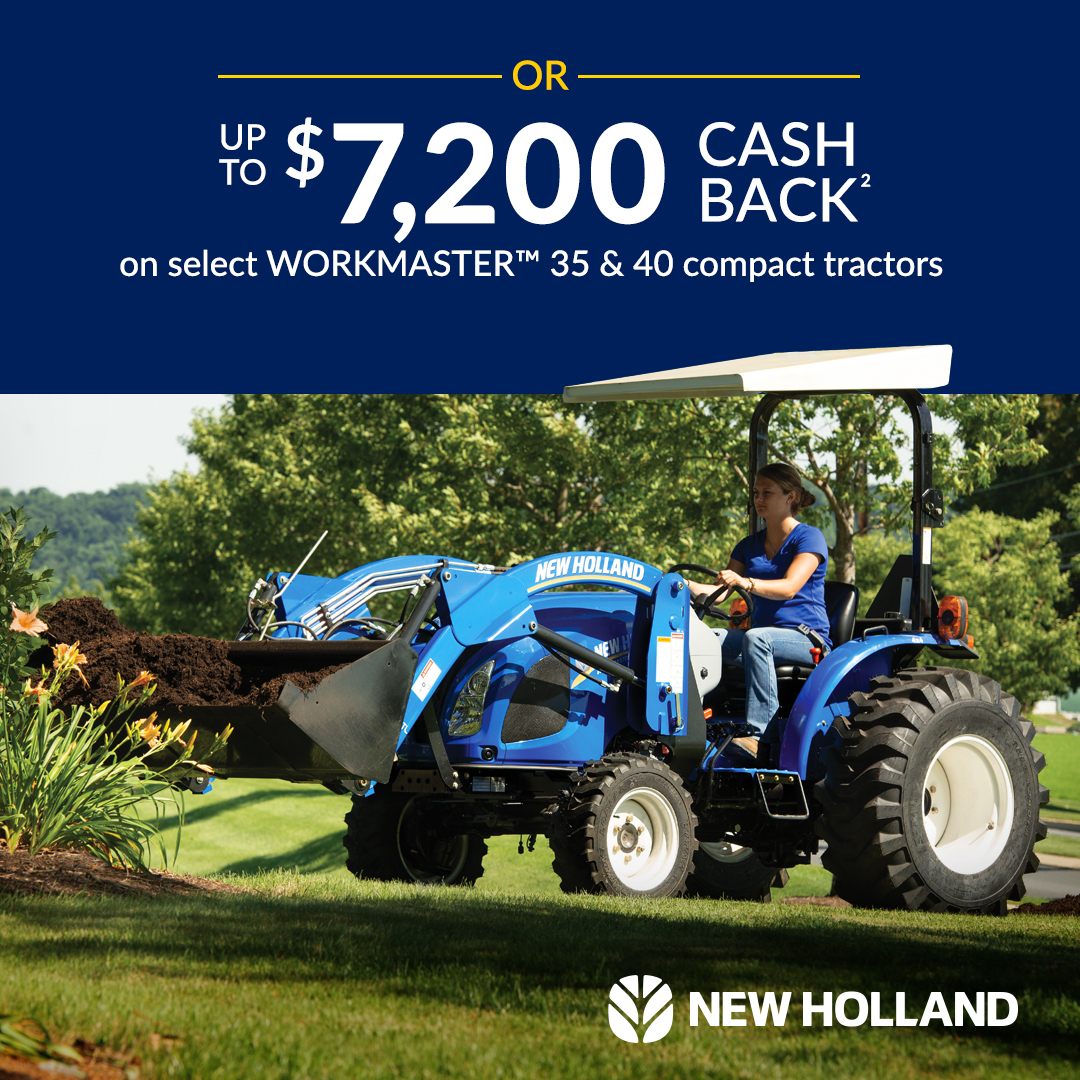 New Holland compact tractor promotion