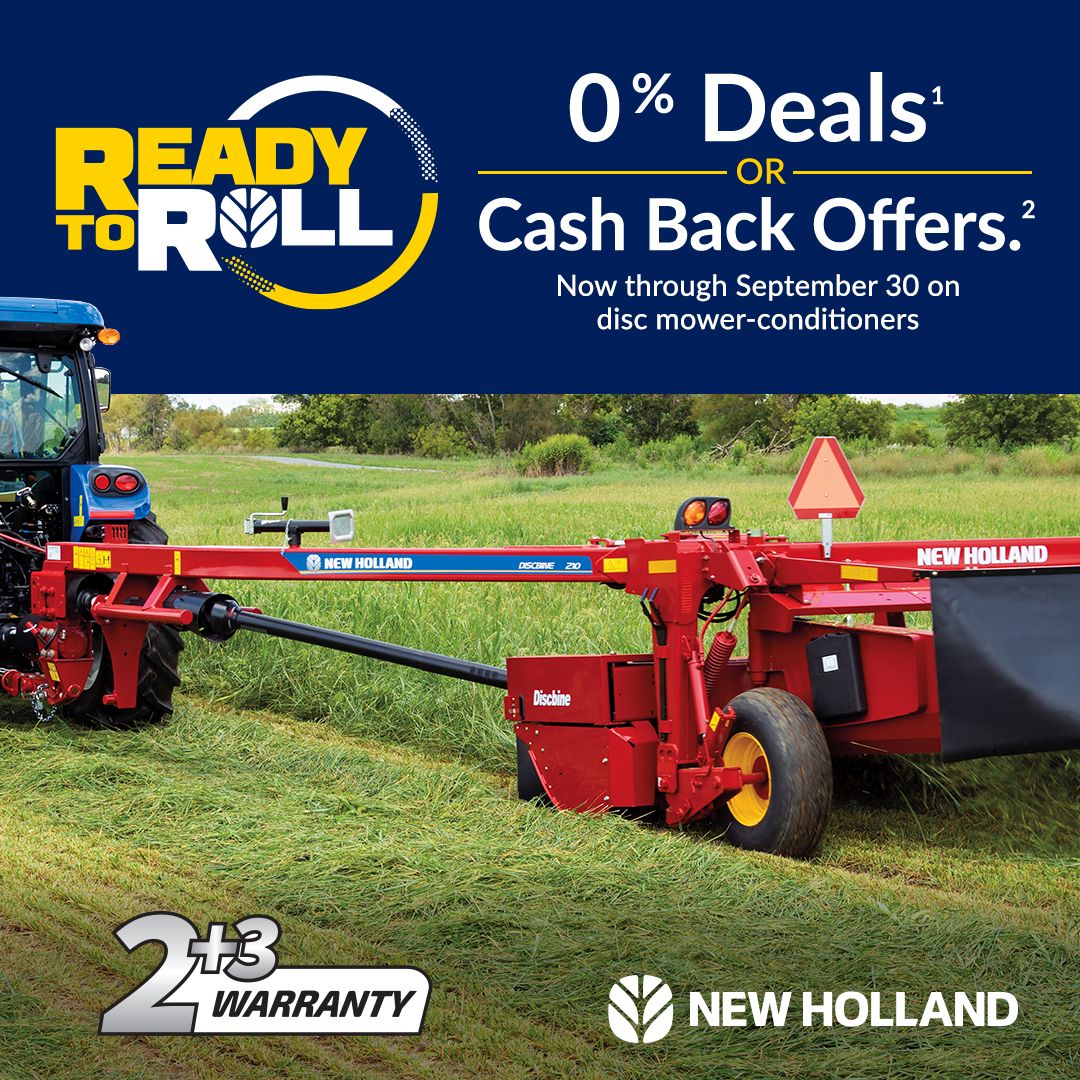 New Holland Discbine promotion