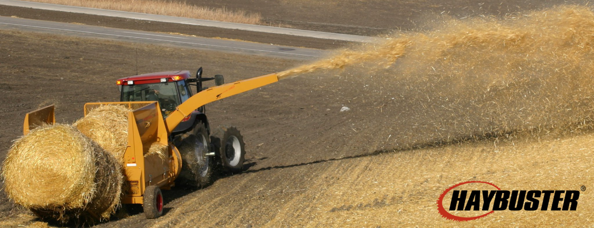 Haybuster Balebuster bale processor