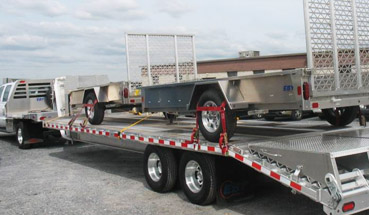 EBY aluminum flatbed trailers in Utah and Idaho